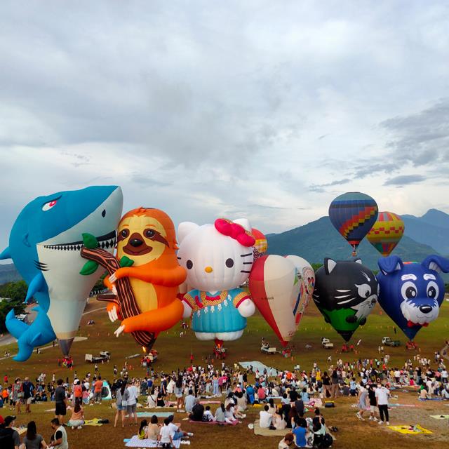 台東熱氣球三日遊搶鮮預訂